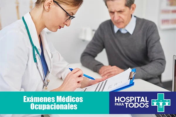 exámenes médicos ocupacionales